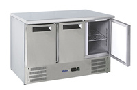 Stół chłodniczy z 3-drzwiowy Arktic 219L 220-240V/152W 1365x700x(H)855mm