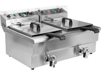 FRYTOWNICA Z ZAWOREM 2X12L 2X5KW YATO