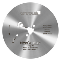 Ostrze gładkie 100mm, oryginalne, UYAR UltraCut G100 LongLife (2 gen.)