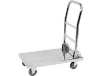 WÓZEK PLATFORMOWY SKŁADANY ZE STALI NIERDZEWNEJ YATO