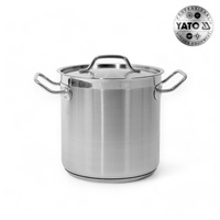 GARNEK WYSOKI Z POKRYWKĄ ZE STALI NIERDZEWNEJ 20X20CM 6,3L YATO