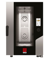 Piec konwekcyjno-parowy Millennial Touch Screen Gastro z automatycznym systemem myjącym 11 ×GN 1/1 - sterowany elektronicznie elektryczny Tecnoeka