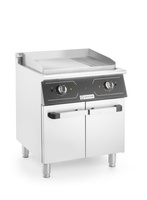 Płyta grillowa elektryczna 1/3 ryflowana 2/3 gładka z szafką | GRAFEN | Linia PERFECTA GREG43C