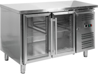 STÓŁ CHŁODNICZY 2-DRZWIOWY PRZESZKLONY - LINIA 700 YATO