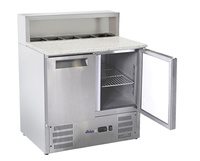 Stół chłodniczy z nadstawą i blatem granitowym Arktic 247L 230V/145W 900x700x(H)1070mm